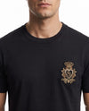 Dolce & Gabbana Royal Crest Tee – Black