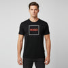 Hugo Box Logo Tee – Black
