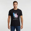 Ralph Lauren Triple Pony Tee – Black