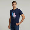 Ralph Lauren Triple Pony Tee – Navy