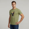 Ralph Lauren Tuxedo Bear Tee – Olive
