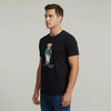 Ralph Lauren Campus Bear Tee – Black