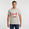 Dsquared2 Maple Leaf Graphic T-Shirt — Sand/Beige