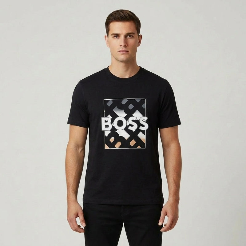 BOSS Monogram Tee – Black