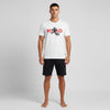 Hugo Snake Tee – White