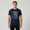 BOSS Music Player Tee – Navy