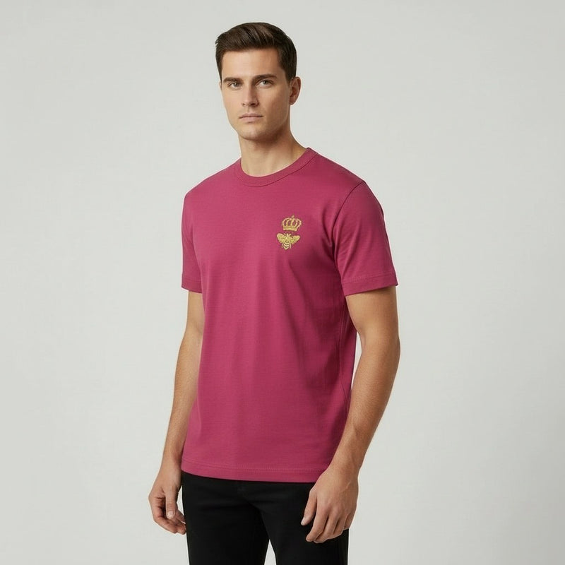 Dolce & Gabbana Royal Bee Tee – Fuchsia