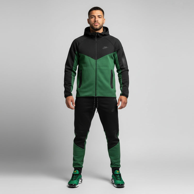 Nike Tech Fleece Set – greendark